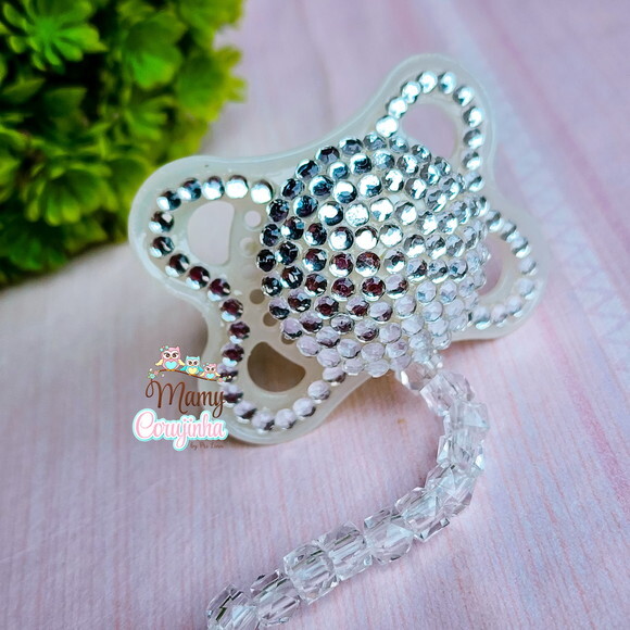 Chupeta em Strass Cristal