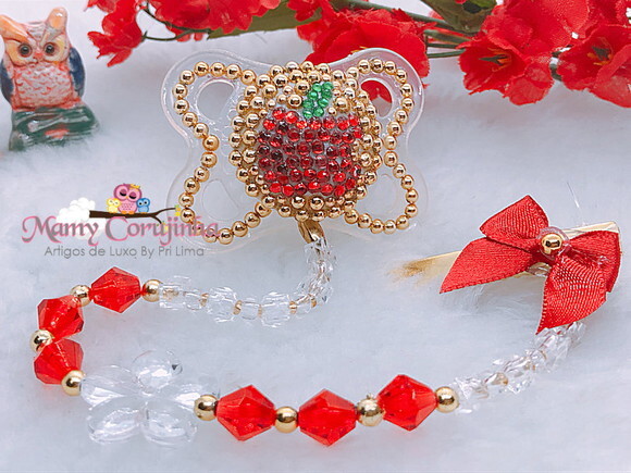 Chupeta MAM Branca de Neve (maça)