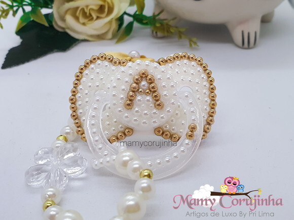 Chupeta marfim dourado A