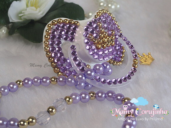 Chupeta Princess Lilas