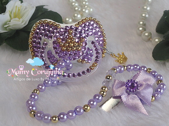 Chupeta Princess Lilas