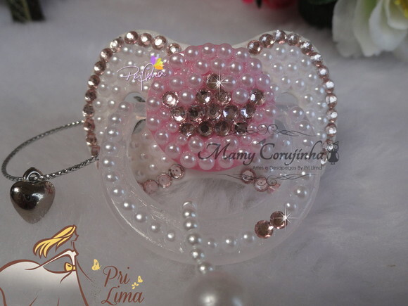 Chupeta rosa baby princess