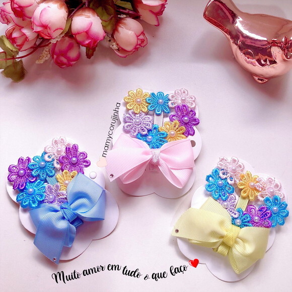 Clips de Cabelo Spring Love