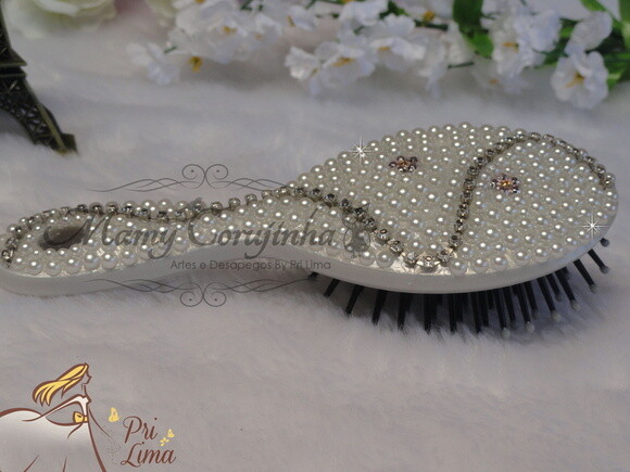 Escova de Cabelo menina LUXO