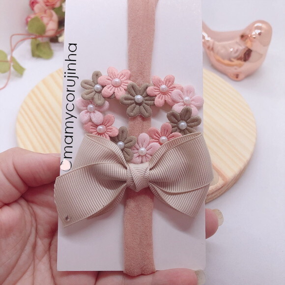 Faixa spring love Nude