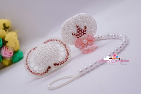 Kit Chupeta + prendedor Luxo Fase 2