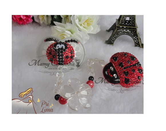 KIT CHUPETA + PRENDEDOR LUXO JOANINHA
