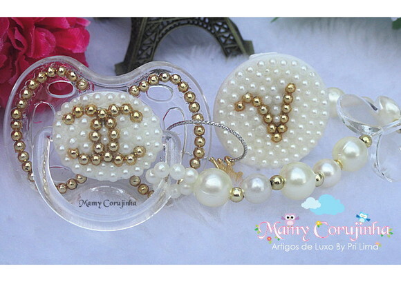 Kit Chupeta CC + prendedor Luxo