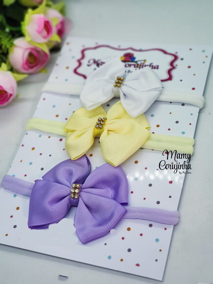 Kit de Trio Laço Duplo