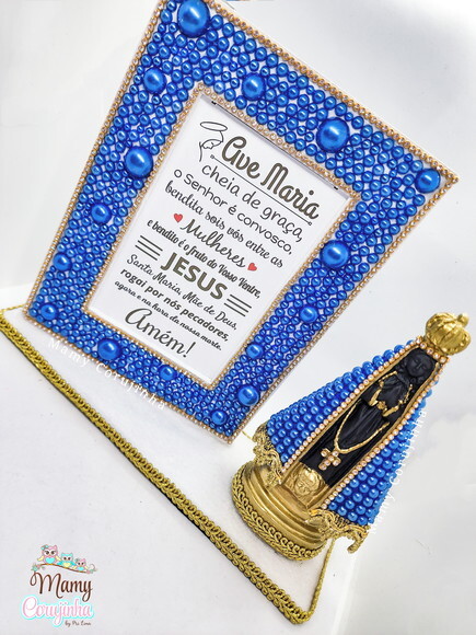 Kit Luxo Pedrarias Santo Encanto Azul 2