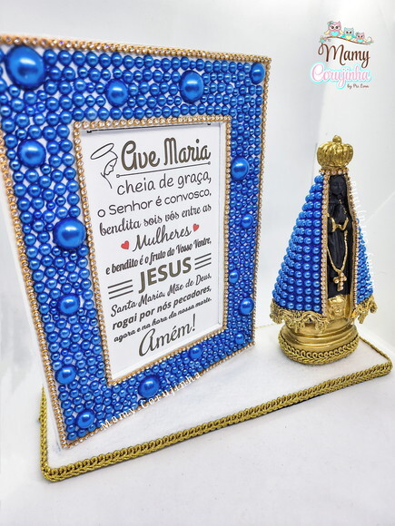 Kit Luxo Pedrarias Santo Encanto Azul 2