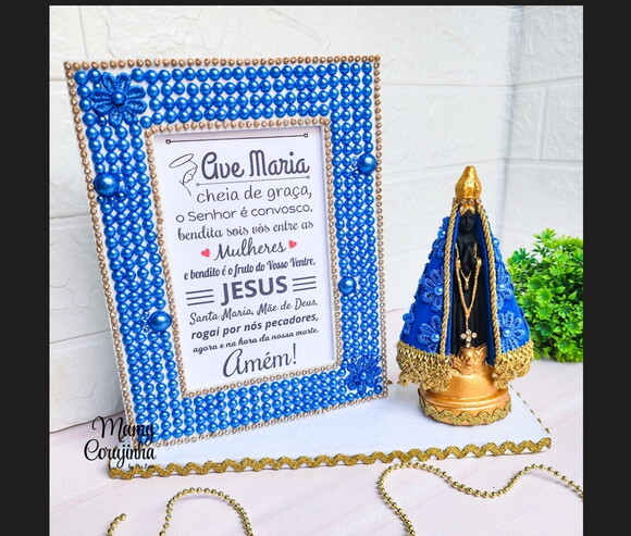 Kit Luxo Pedrarias Santo Flor