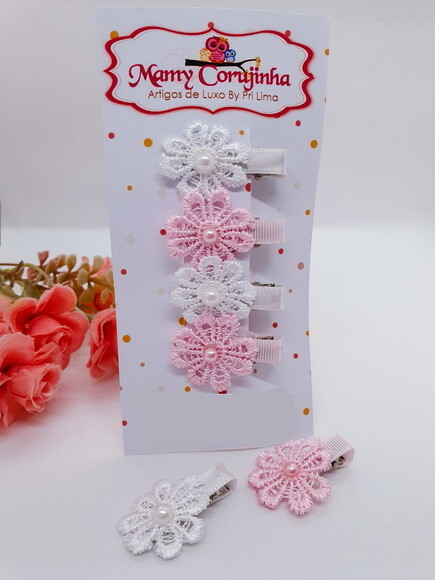 Kit Mini clips de cabelo