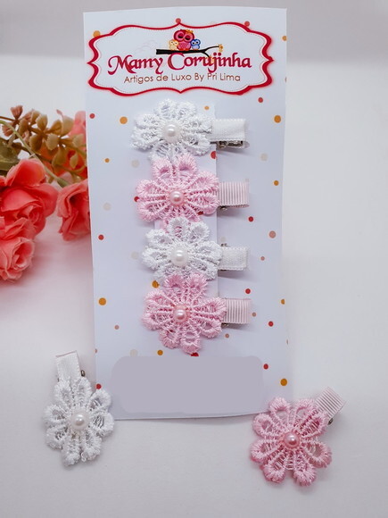 Kit Mini clips de cabelo