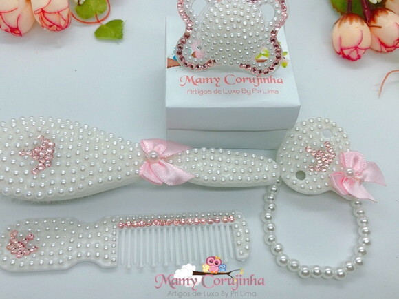 Kit super luxo rosa bebe