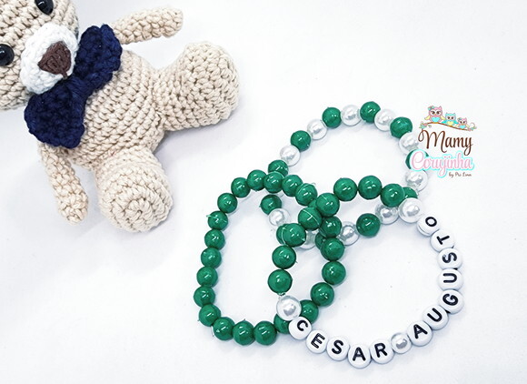 Kit Trio Pulseiras Cesar Augusto