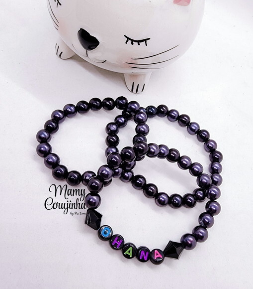 Kit Trio Pulseiras Ohana Preto