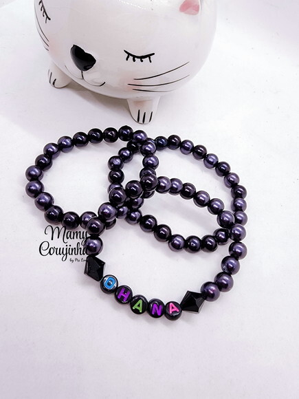 Kit Trio Pulseiras Ohana Preto