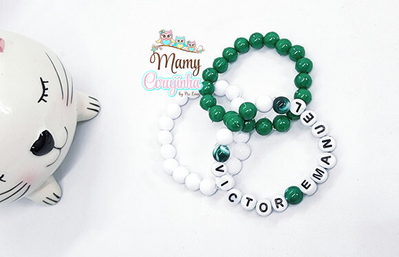 Kit Trio Pulseiras Victor Emanuel