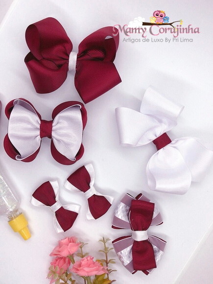 KITS ESCOLAR BRANCO COM VINHO