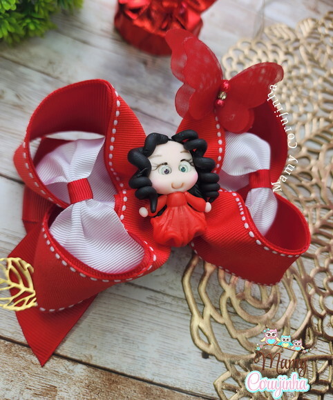 Laço Boneca Borboleta