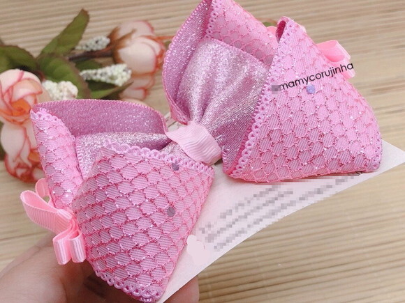 LINDO LAÇO AMORA FITA ROSA