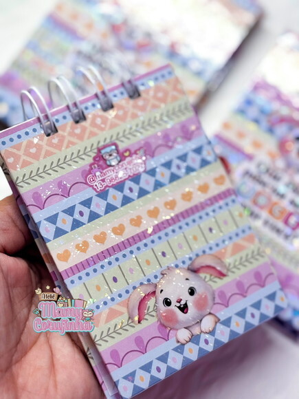 Mini Bloquinho de Notas Páscoa 50 Folhas