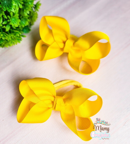 Par Laço Amarelo