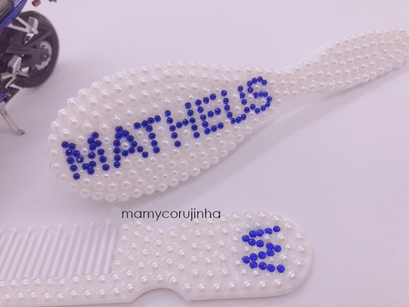 Pente + escova Matheus