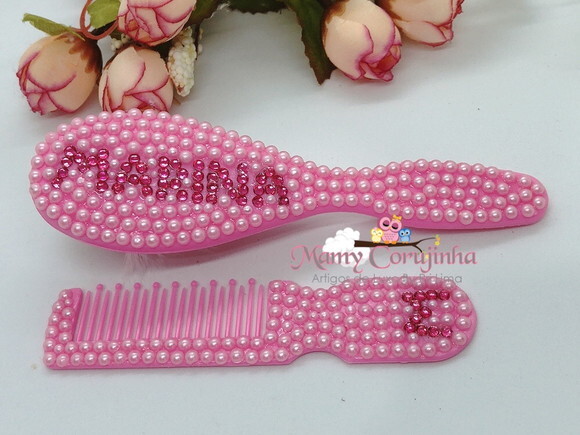 Pente + escova Marina Rosa