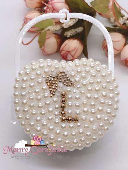 Porta chupeta L asinha anjo