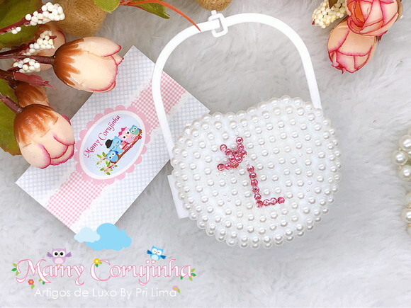 Porta chupeta Inicial L rosa