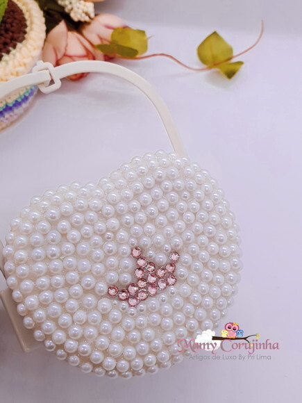 Porta Chupeta Marfim princess