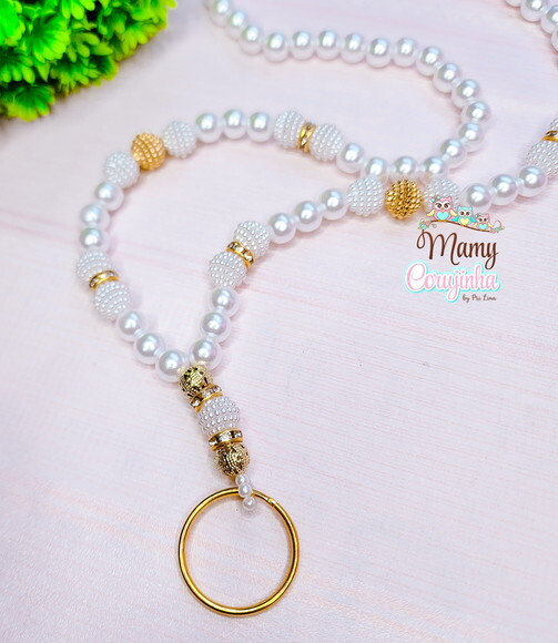 Porta Crachá Brc com Dourado