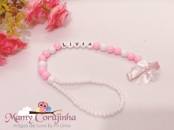 Prendedor chupeta Luxo Livia