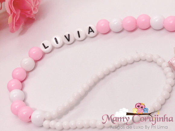 Prendedor chupeta Luxo Livia