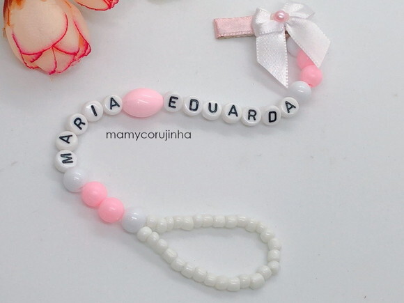 Prendedor chupeta Maria Eduarda