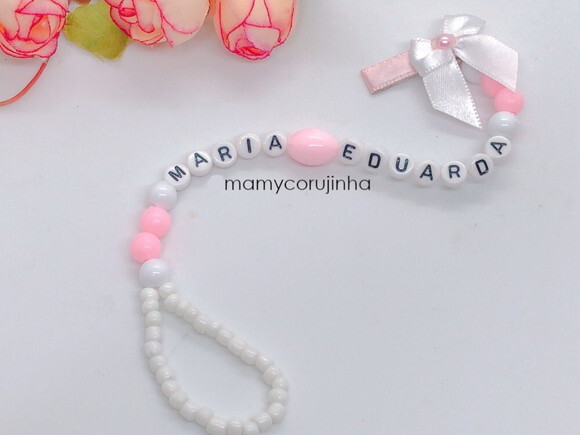 Prendedor chupeta Maria Eduarda