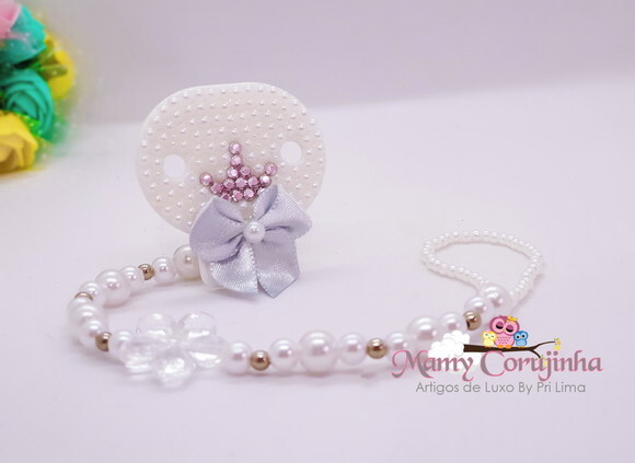 Prendedor de Luxo Princess Prata