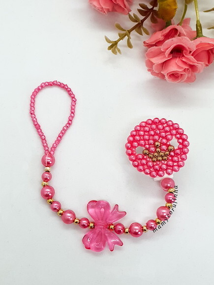 Prendedor Luxo pink