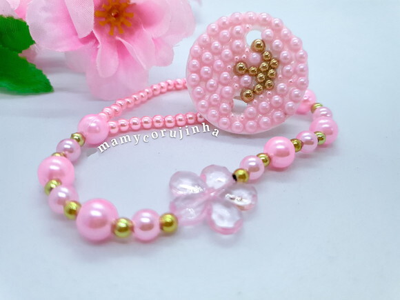 Prendedor luxo princess Rosa
