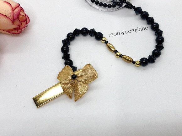 Prendedor simples preto