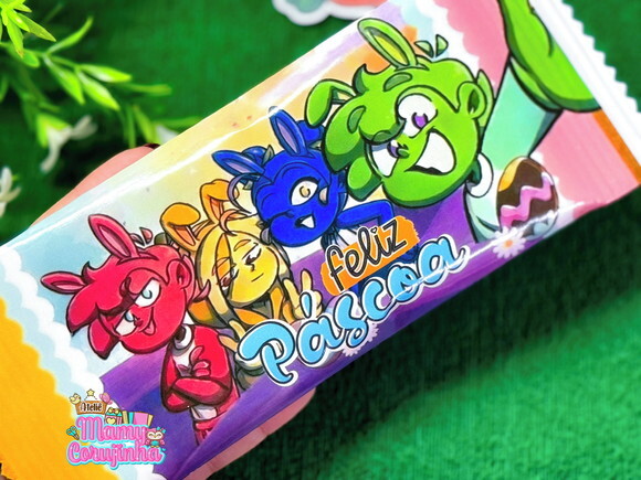 Rótulo Adesivo para Barra de Chocolate Mundo Torajo