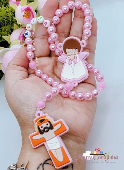 Terço Personalizado Infantil Eliza