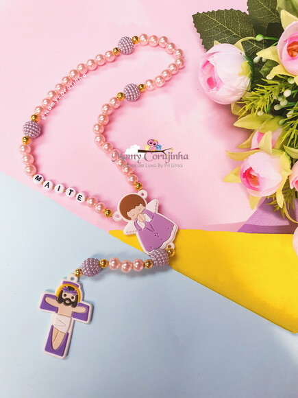 Terço Personalizado Infantil Maite