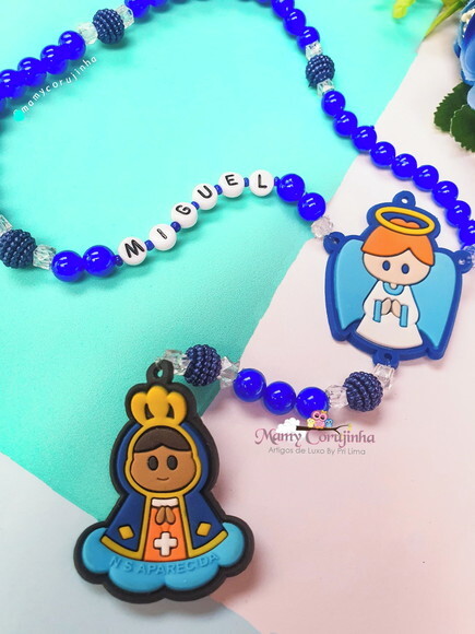 Terço Personalizado Infantil Miguel