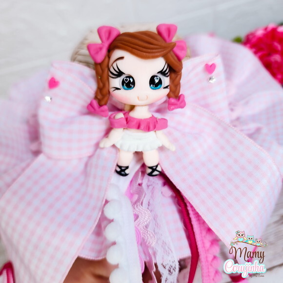 Tiara Luxo Chapéu Rosa