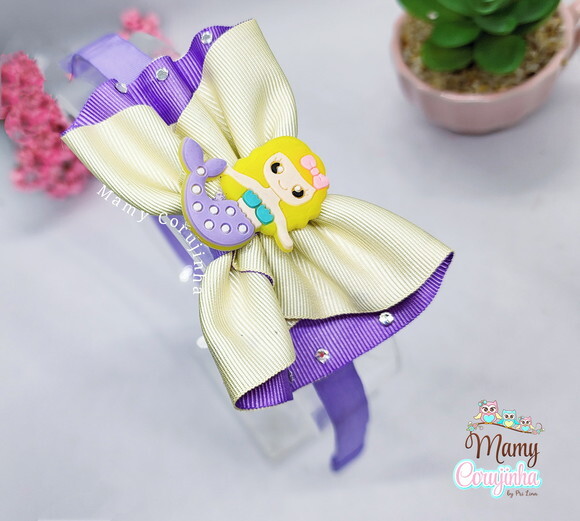 Tiara Sereia + Kit Pulseira