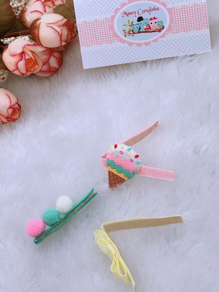 Acessório RN estilo o Hair Clip em fecho de contato