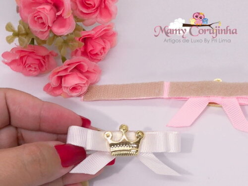 Acessório RN estilo o Hair Clip em Fecho de contato